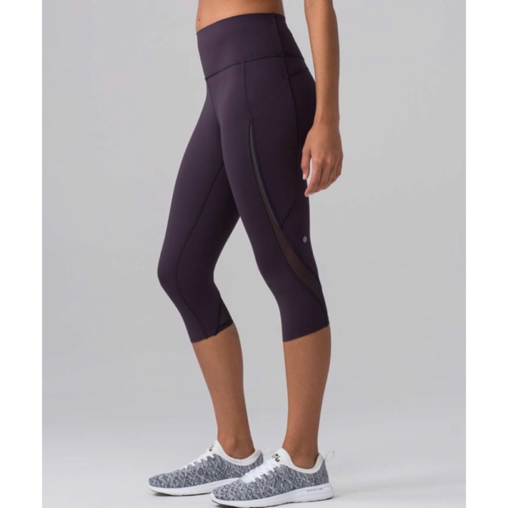 Lululemon Pace Perfect Crop Size 8